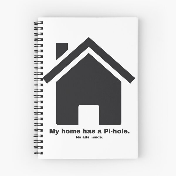 Item preview, My Home Has a Pi-hole – No Ads Inside | Smart Home Nerd Design designed and sold by DesignFreakArt.