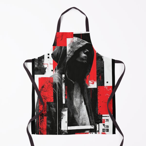 Item preview, Urban Shadow – Abstract Hooded Figure designed and sold by wolfgangrainer.