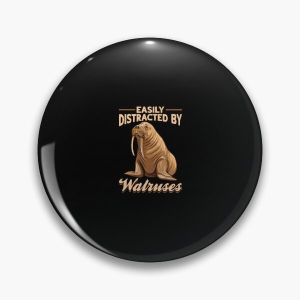 Item preview, Funny Walrus Animal Easily Distracted By Walruss designed and sold by godreyimmzzg.