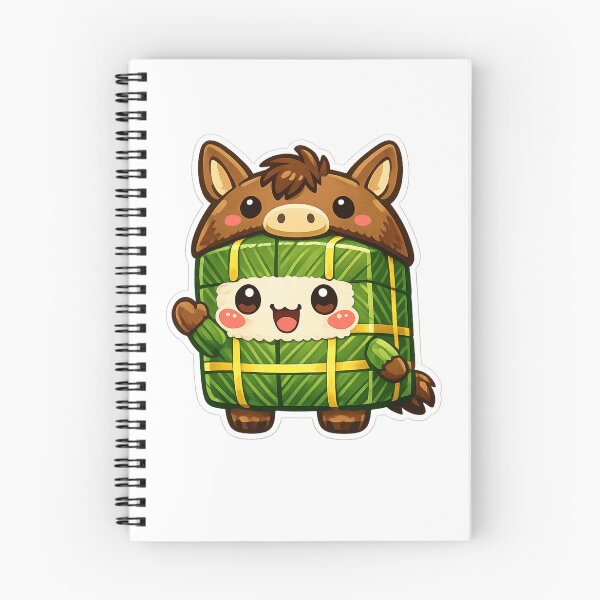 Item preview, Horse Bánh Chưng – Cute Vietnamese Tet Zodiac designed and sold by PunchDrop.