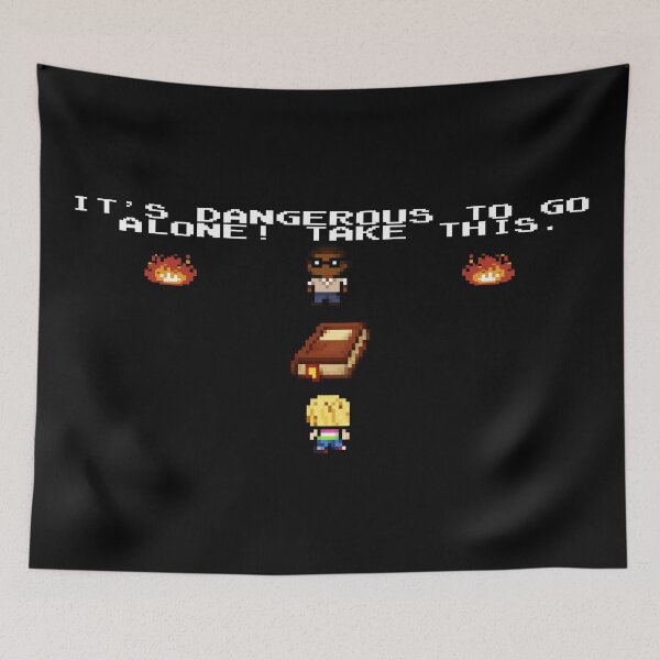 Item preview, It's dangerous to go alone into the good place designed and sold by Iko.