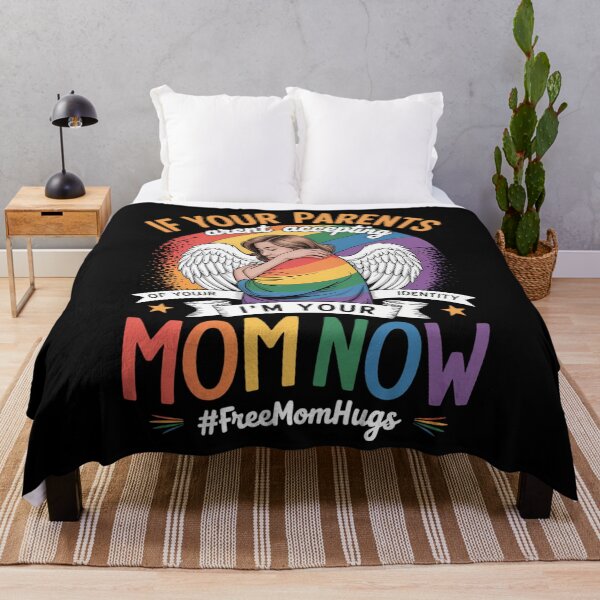 Item preview, I_m Your Mom Now Free Mom Hugs Rainbow LGBT Gay Lesbian designed and sold by gourpmerzihd.