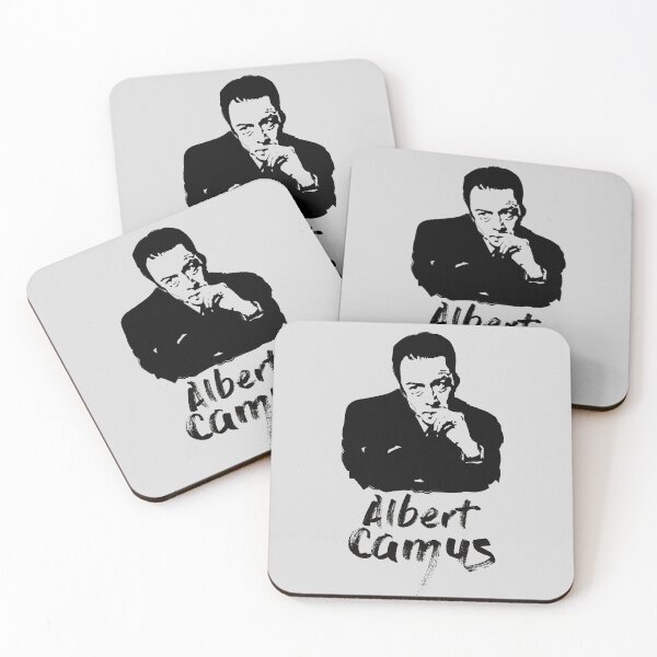 Item preview, Albert Camus portrait designed and sold by FULLER FACTORY.