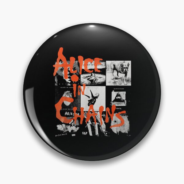 Item preview, Alice In Chains Rough Brush Typography designed and sold by Anthonedd.