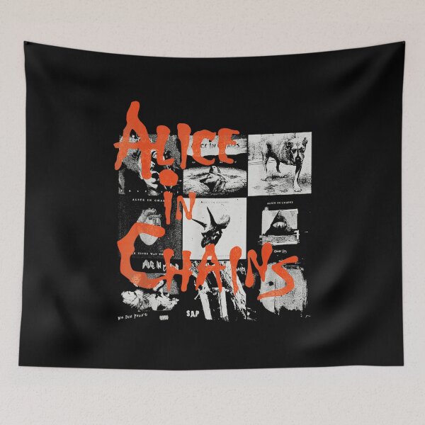 Item preview, Alice In Chains Rough Brush Typography designed and sold by Anthonedd.