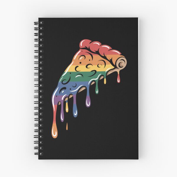 Item preview, Ice Cream Drip Pizza Rainbow Lesbian Gay Pride designed and sold by gourpmerzihd.