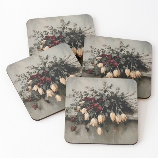 Item preview, Roses Resting on a Ledge designed and sold by lautir.