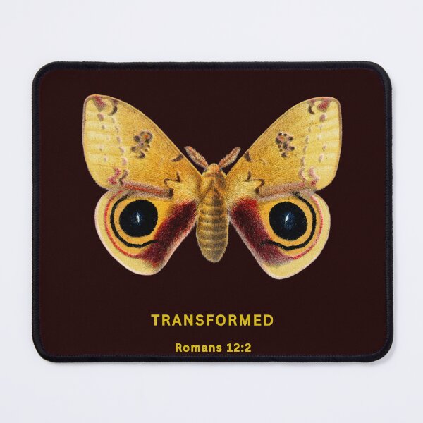 Item preview, Transforemd-Renewed Mind Butterfly Romans 12:2 designed and sold by KittenAndCo.