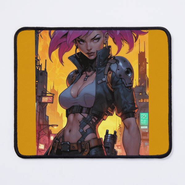 Item preview, Cyberpunk Comic Girl designed and sold by zerocult.
