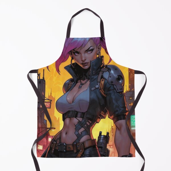 Item preview, Cyberpunk Comic Girl designed and sold by zerocult.