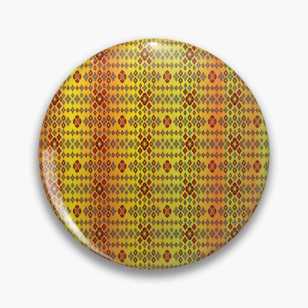 Item preview, Radiant Red & Royal Gold - Majestic Thai Prosperity Pattern designed and sold by OIL Pattern Design .