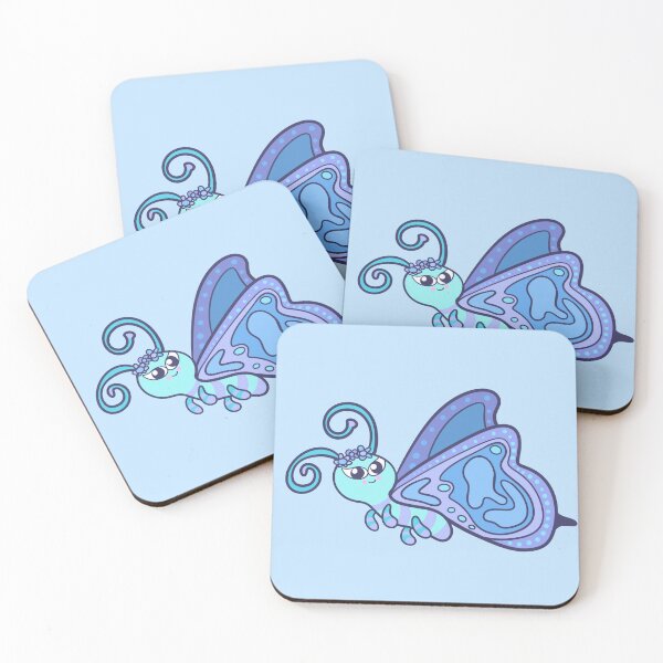 Item preview, Blue Baby Butterfly - Colourful Pastel Bug Design designed and sold by SolarWayfarer.