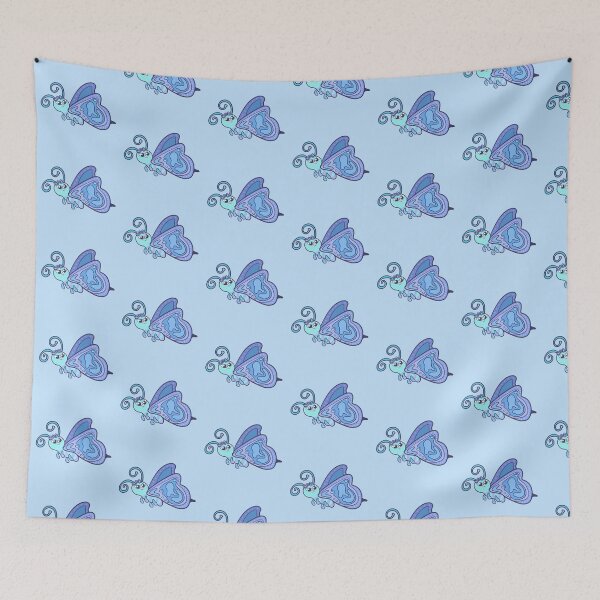 Item preview, Blue Baby Butterfly - Colourful Pastel Bug Design designed and sold by SolarWayfarer.