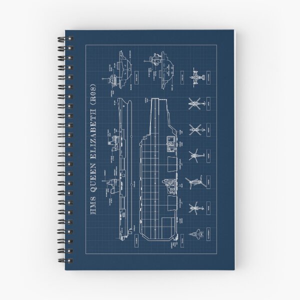 Item preview, HMS Queen Elizabeth (R08) (Navy Blueprint) designed and sold by BGALAXY.