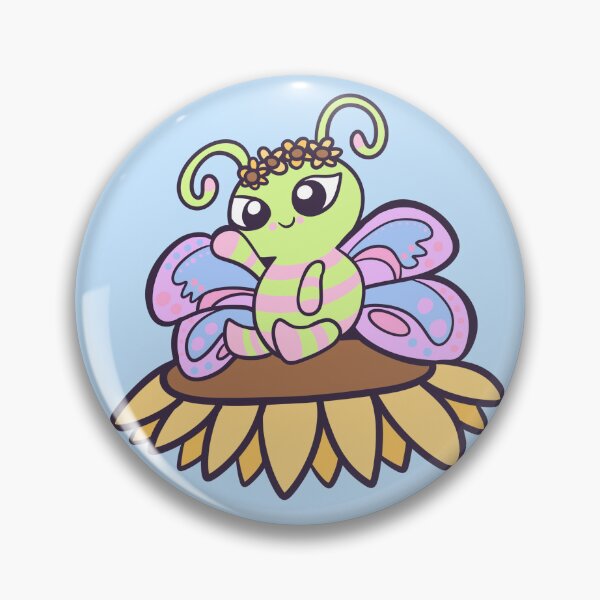 Item preview, Cute and Bright Baby Butterfly - Sweet Pastel Bug Design designed and sold by SolarWayfarer.