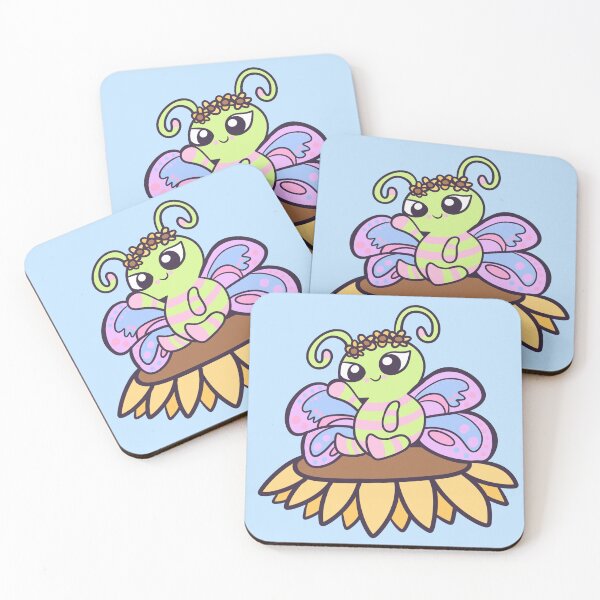 Item preview, Cute and Bright Baby Butterfly - Sweet Pastel Bug Design designed and sold by SolarWayfarer.