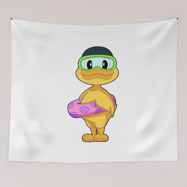 Item preview, Duck Swimming Inflatable float Summer designed and sold by Snabdesign84.