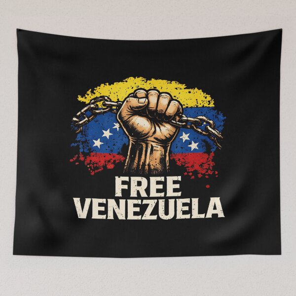 Item preview, Free Venezuela Flag Venezuela Libre 2026  designed and sold by puzchresta.