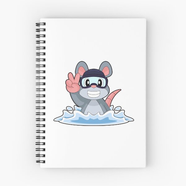Item preview, Mouse Swimming Swimming goggles Summer designed and sold by Snabdesign84.