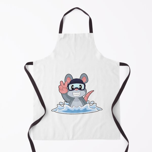 Item preview, Mouse Swimming Swimming goggles Summer designed and sold by Snabdesign84.