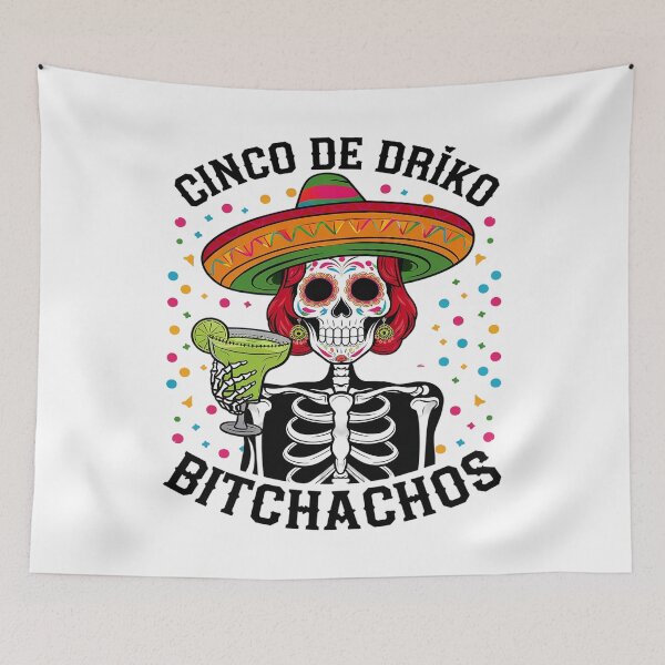 Item preview, Cinco De Mayo Mexican Party Cinco De Drinko Bitchachos9  designed and sold by FadeOfThrone.