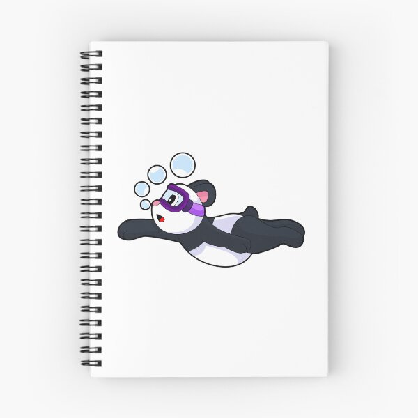 Item preview, Panda Swimming Swimming goggles Summer designed and sold by Snabdesign84.