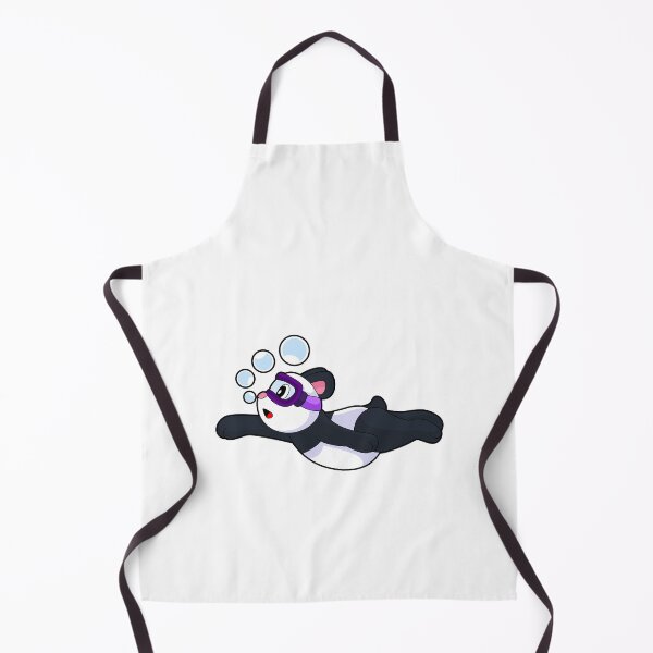 Item preview, Panda Swimming Swimming goggles Summer designed and sold by Snabdesign84.