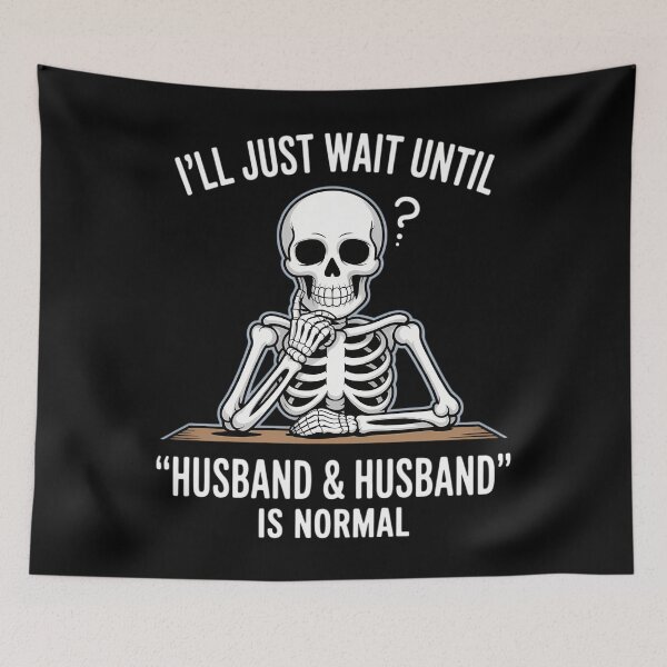 Item preview, Ill Just Wait Until Husband And Husband Is Normal LGBT-Q Gay designed and sold by lilensgavadur.