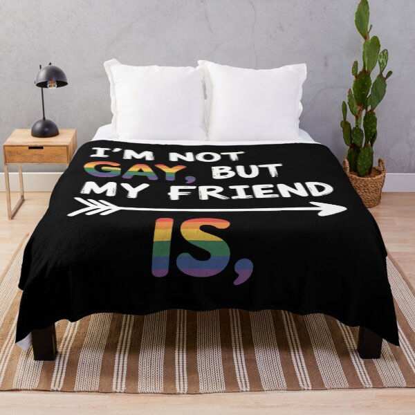 Item preview, Im Not Gay But My Friend is LGBTQ Ally Gay Pride designed and sold by lilensgavadur.