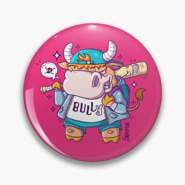 Item preview, School Bully bull pun designed and sold by SPIRIMAL.