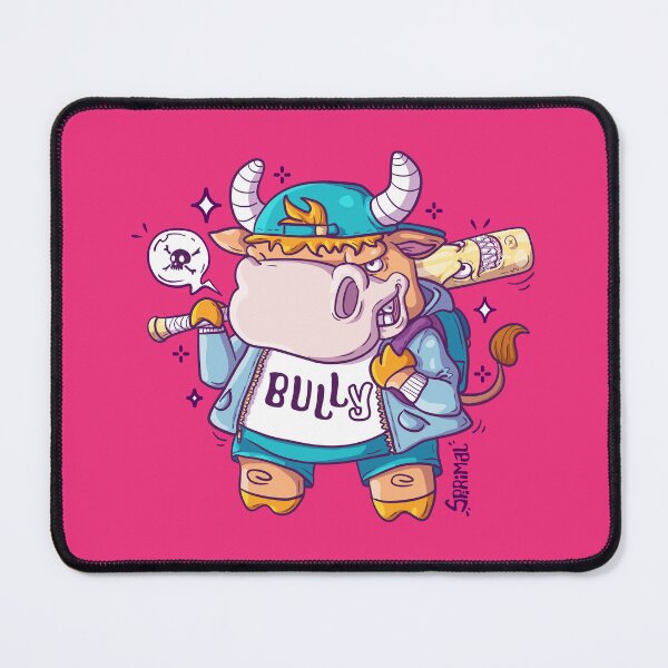 Item preview, School Bully bull pun designed and sold by SPIRIMAL.