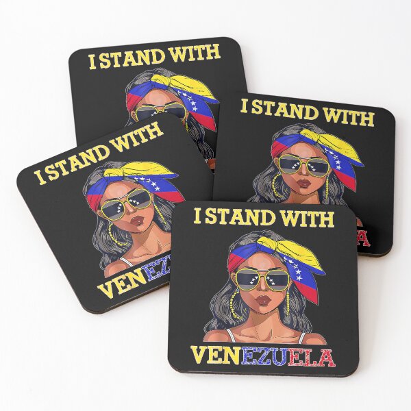 Item preview, I Stand With Venezuela Vintage Flag Support designed and sold by puzchresta.