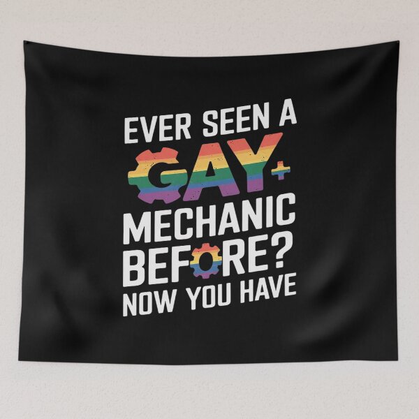 Item preview, Ever Seen a Gay Mechanic Before Pride Week LGBT  designed and sold by KotexTemu.