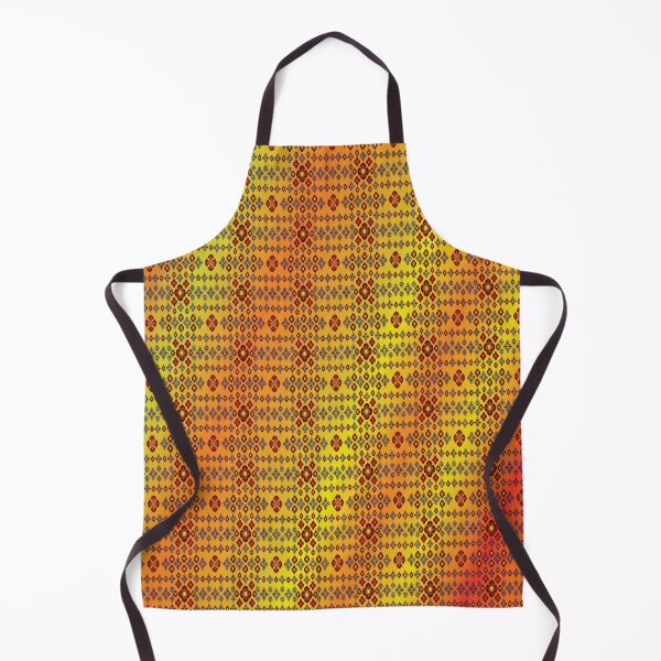 Item preview, Dynamic Golden Flow - Diagonal Thai Heritage Luxe designed and sold by OIL Pattern Design .