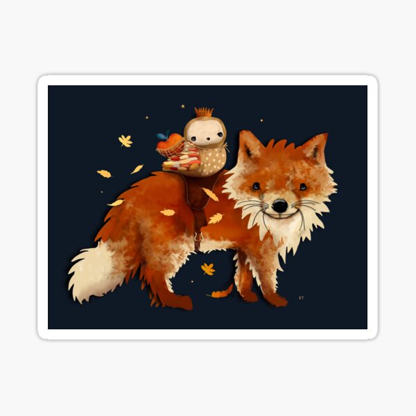 Item preview, Owl Queen and Faraway Fox designed and sold by Karin Taylor.