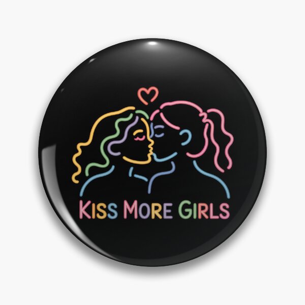Item preview, Kiss More Girl Subtle WLW Lesbian LGBT Pride Month Rainbow designed and sold by lilensgavadur.