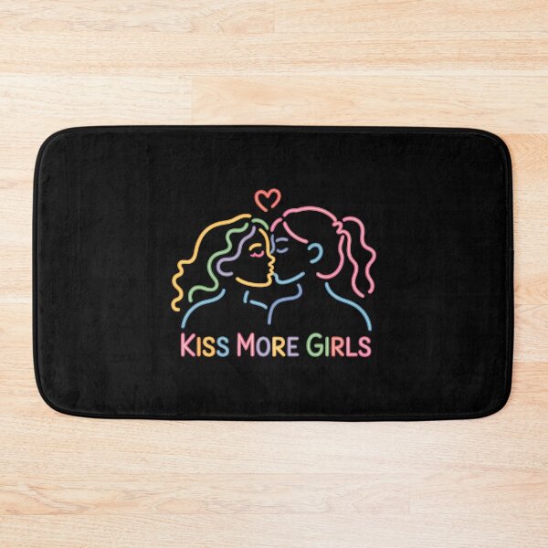 Item preview, Kiss More Girl Subtle WLW Lesbian LGBT Pride Month Rainbow designed and sold by lilensgavadur.