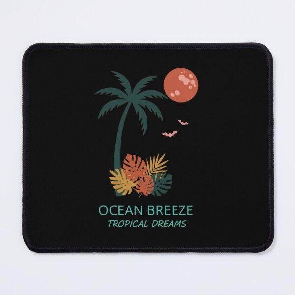 Item preview, Tropical Twilight – Palm Tree & Bats designed and sold by Dogandesighn.