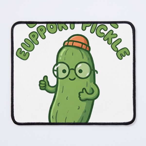 Item preview, Emotional Support Pickle - Cute 'I'm a Big Dill' Pun Sticker designed and sold by PixelPulseDesign.