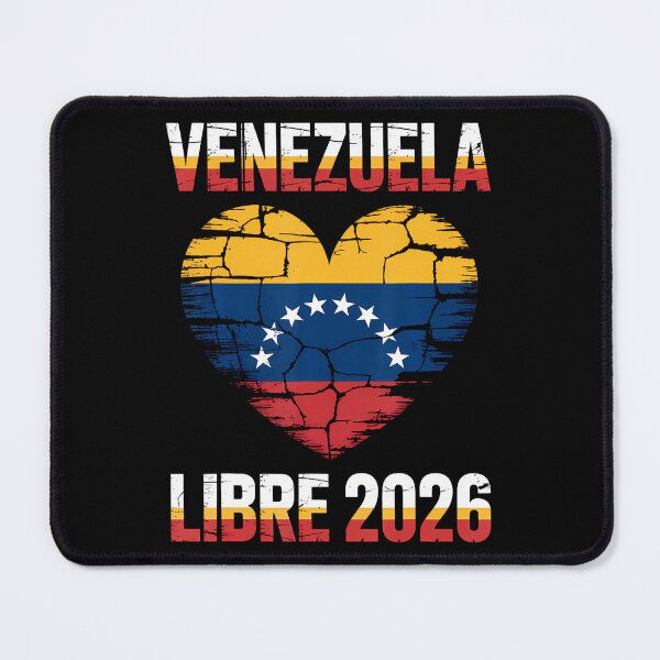 Item preview, Venezuela Libre 2026 Free Venezuela Heart Flag designed and sold by puzchresta.