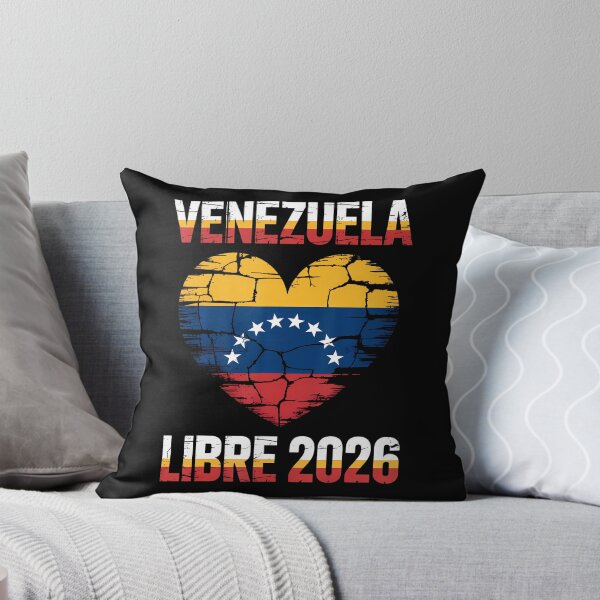 Item preview, Venezuela Libre 2026 Free Venezuela Heart Flag designed and sold by puzchresta.