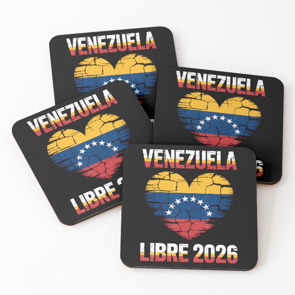 Item preview, Venezuela Libre 2026 Free Venezuela Heart Flag designed and sold by puzchresta.