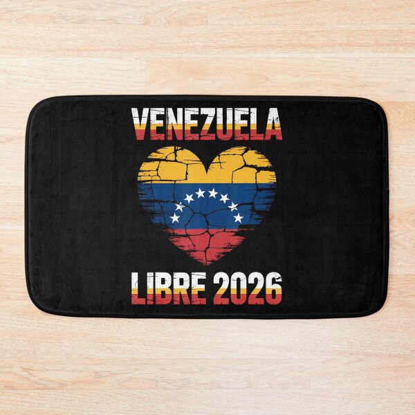 Item preview, Venezuela Libre 2026 Free Venezuela Heart Flag designed and sold by puzchresta.