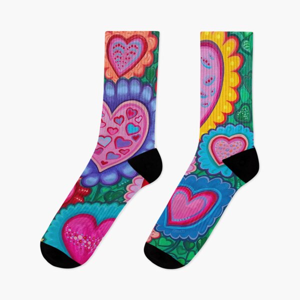 Item preview, Heart Flowers designed and sold by shantilovesart.