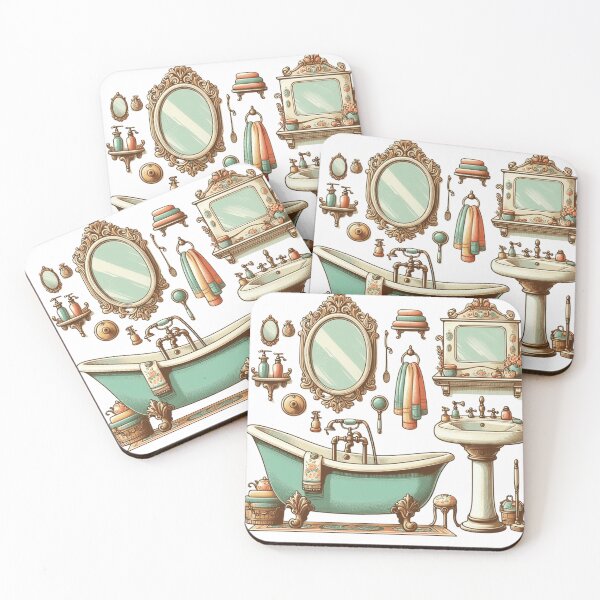 Item preview,  lovely vintage bathroom designed and sold by nicnacc.