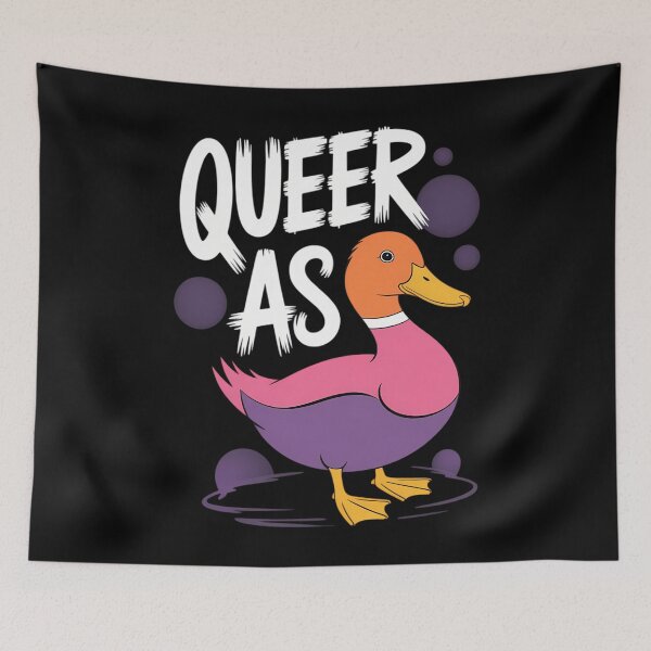 Item preview, Lesbian Queer as Duck LGBT Pride Flag, LGBTQ Gay Sapphic designed and sold by lilensgavadur.