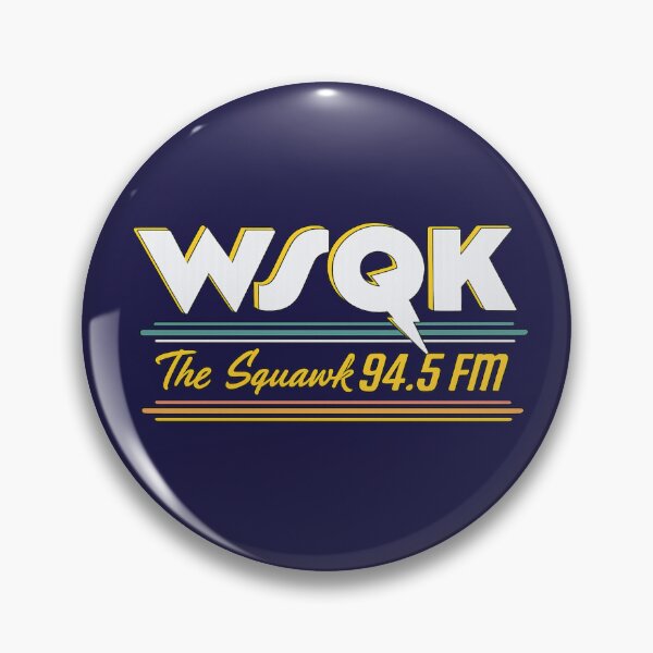 Item preview, WSQK Logo designed and sold by Bits & Bats.