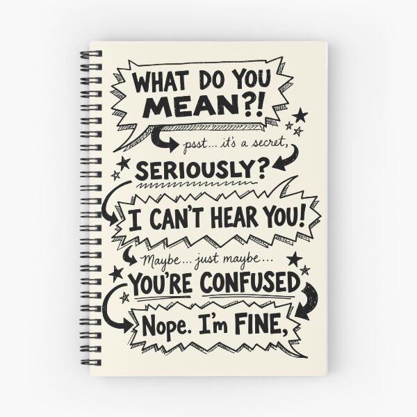 Item preview, Chaotic Inner Monologue - Funny Overthinking Comic Speech designed and sold by Imaginationbeyond.