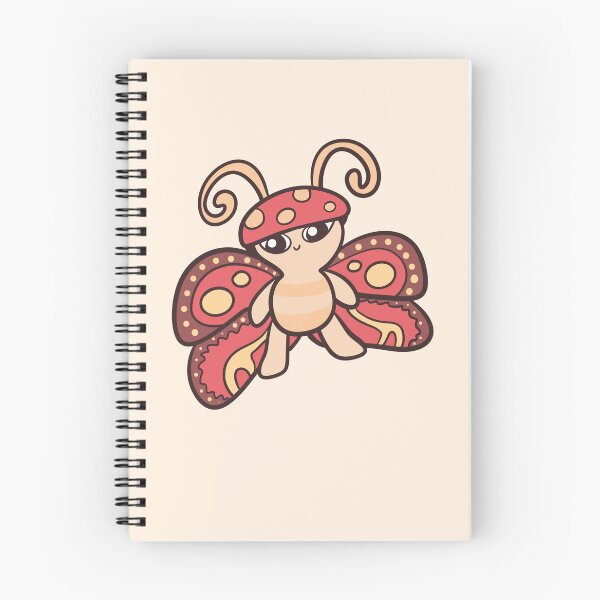 Item preview, Baby Butterfly with mushroom hat - Cute Pastel Bug Design designed and sold by SolarWayfarer.