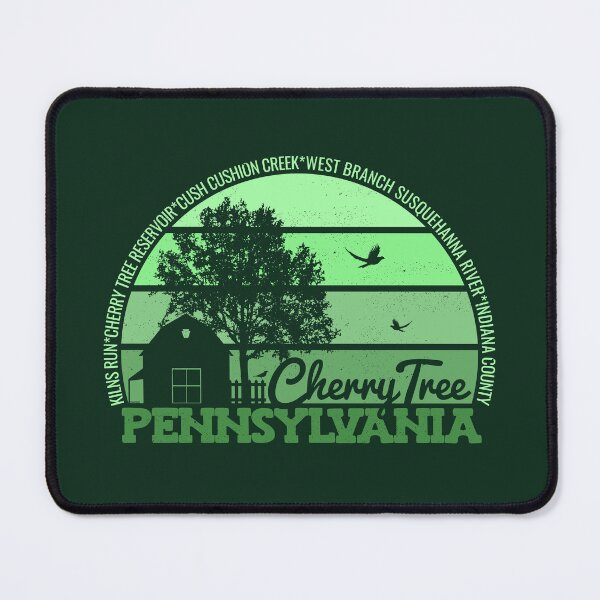 Item preview, Cherry Tree Pennsylvania Sunset Retro Vintage Local Pride Logo designed and sold by CRHPOD20.